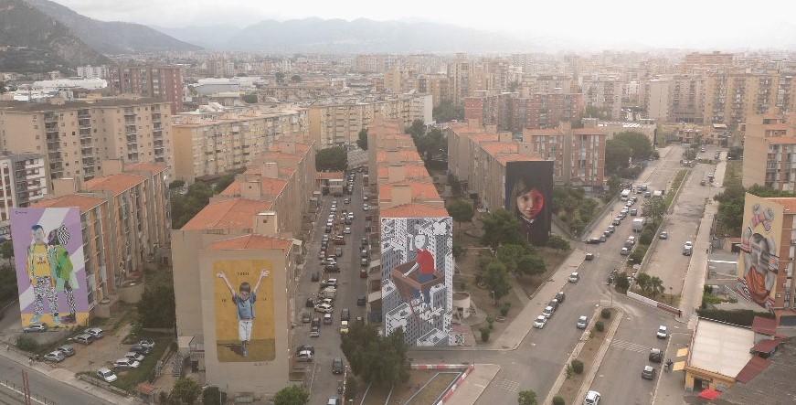 Inaugurato Il Murale Di Millo Nel Quartiere Sperone Di Palermo L